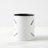 Schwangerschaftsankündigung Geschenk Tasse (Zentrum)