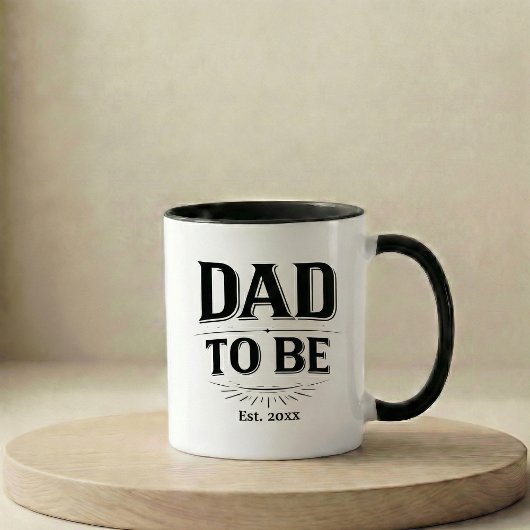 Schwangerschaftsankündigung Geschenk Vater Tasse