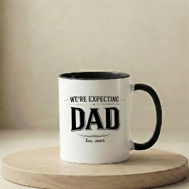 Schwangerschaftsankündigung Geschenk Vater Tasse