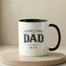 Schwangerschaftsankündigung Geschenk werdender Vat Tasse