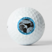 Schwangerschaftsankündigung Geschlechtsverkehr: So Golfball (Vorderseite)