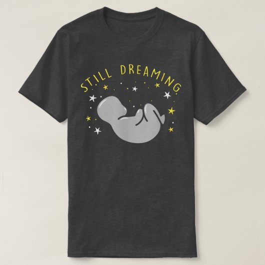 Schwangerschaftsankündigung immer noch das erste B T-Shirt (Design vorne)