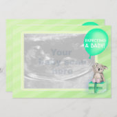 Schwangerschaftsankündigung koala Karte (Vorne/Hinten)