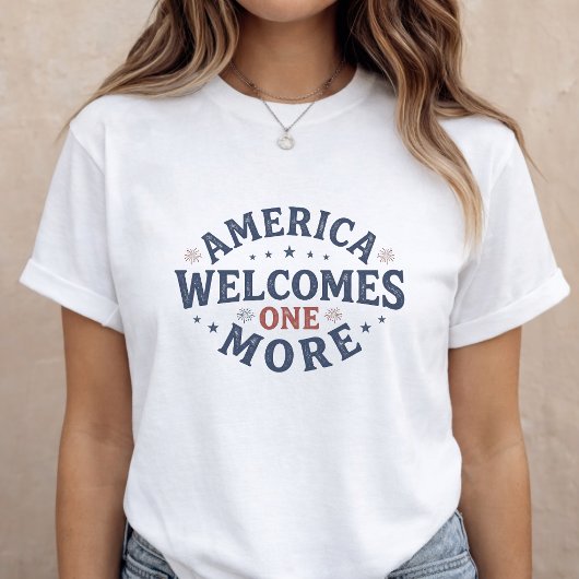 Schwangerschaftsankündigung Mama wird 4. Juli T-Shirt
