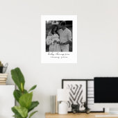 Schwangerschaftsankündigung Niedlich kommt bald Ul Poster (Heimbüro)