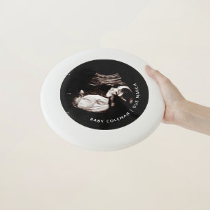 Schwangerschaftsankündigung Sonogramm kommt bald Wham-O Frisbee