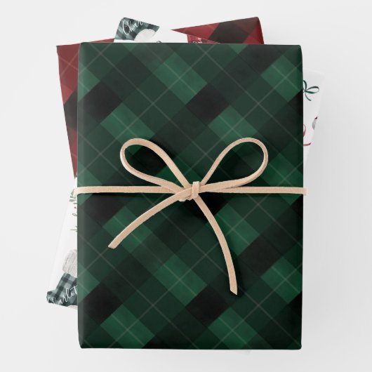 Schwangerschaftsankündigung Strumpf der Wasserfarb Geschenkpapier Set (Beispiel)