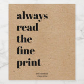 Schwangerschaftsankündigung Weinetiketten Weinetikett (Einzelnes Label)