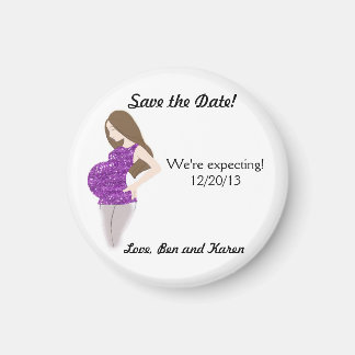 Schwangerschaftsankündigung - Zeitschrift speicher Magnet