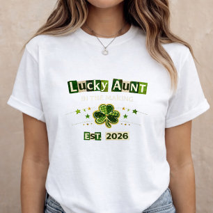 Schwangerschaftsankündigung zum St. Patrick's Day T-Shirt