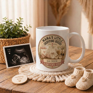 Schwangerschaftsankündigungsgeschenk für Mama Shop Kaffeetasse