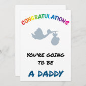 Schwangerschaftsankündigungskarte Ankündigung (Vorne/Hinten)