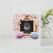 Schwangerschaftsankündigungskarte Einladung (Stehend Vorderseite)