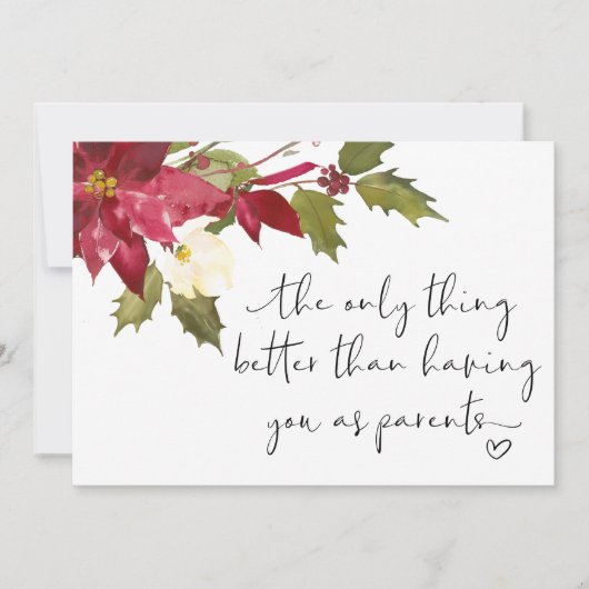 Schwangerschaftsbericht für Eltern, die wir von Ba Karte (Vorderseite)