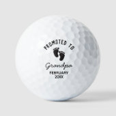 Schwangerschaftsbericht für Großeltern Kinderankün Golfball (Vorderseite)