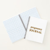 Schwangerschaftsjournal erwartet Mama Geschenk | S Notizblock (Innenseite)