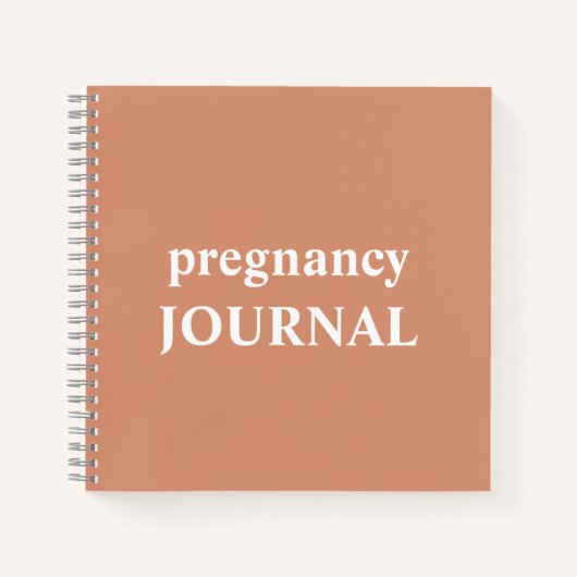 Schwangerschaftsjournal erwartet Mama Geschenk | S Notizblock (Vorderseite)