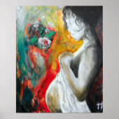 Schwangerschaftsmalerei Poster (Vorne)