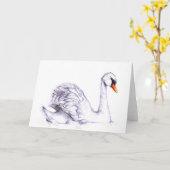 Schwangrußkarte Karte (Gelbe Blume)