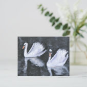 SCHWANKE VON VERSAILLES POSTKARTE (Stehend Vorderseite)