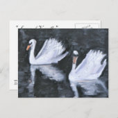 SCHWANKE VON VERSAILLES POSTKARTE (Vorne/Hinten)