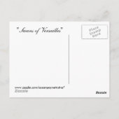 SCHWANKE VON VERSAILLES POSTKARTE (Rückseite)