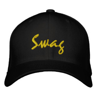 schwanken bestickte baseballkappe