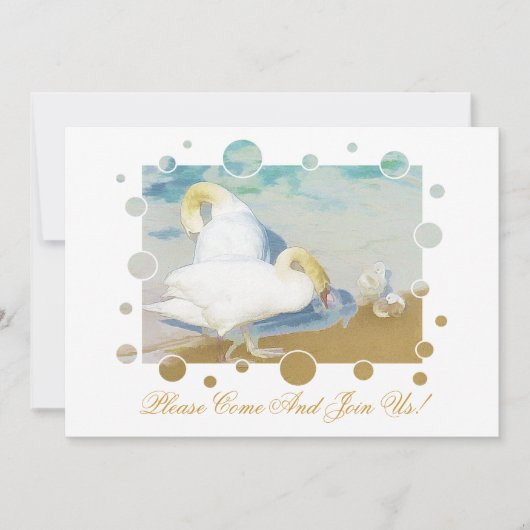 SCHWANKEN EINLADUNG (Vorderseite)