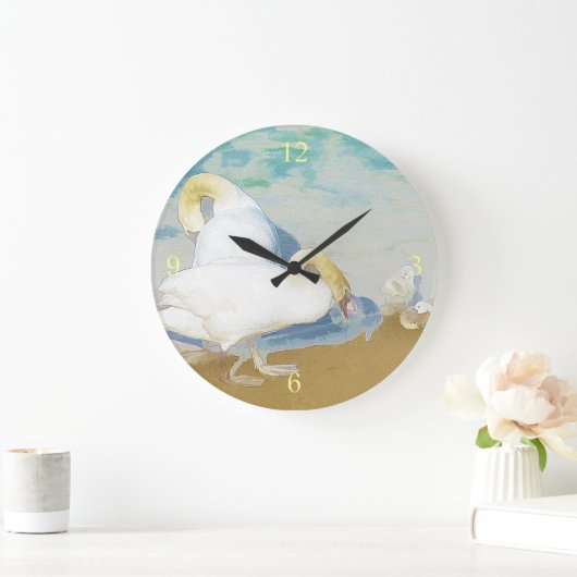 SCHWANKEN GROßE WANDUHR (Zuhause)