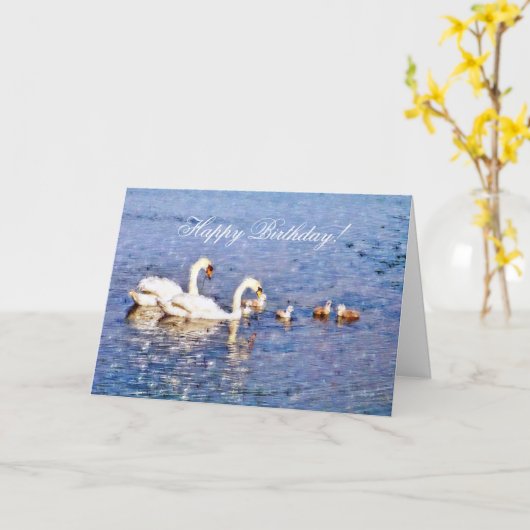 SCHWANKEN KARTE (Gelbe Blume)