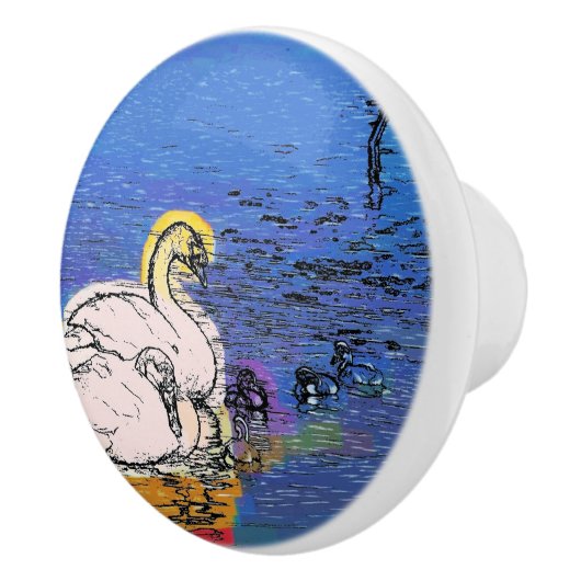 SCHWANKEN KERAMIKKNAUF (Rechts)