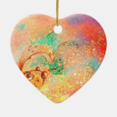 SCHWANKEN MIT RABBIT-SCHMERZEN OSTEREIER KERAMIKORNAMENT (Hinten)