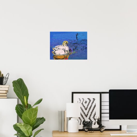 SCHWANKEN POSTER (Heimbüro)