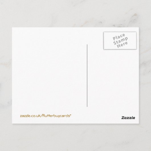 SCHWANKEN POSTKARTE (Rückseite)