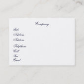 SCHWANKEN VISITENKARTE (Rückseite)