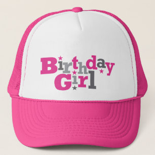 Schwankende Art Geburtstags-Mädchen-Hut Truckerkappe
