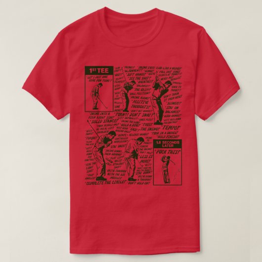 SCHWANKENDE GEDANKEN T-Shirt (Design vorne)