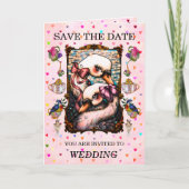 Schwanliebhaber Einladung (Vorderseite)