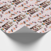 Schwanliebhaber Geschenkpapier (Ecke)