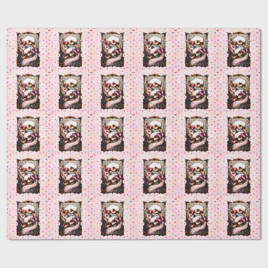 Schwanliebhaber Geschenkpapier (Flach)