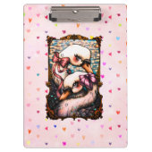 Schwanliebhaber Klemmbrett (Vorderseite)