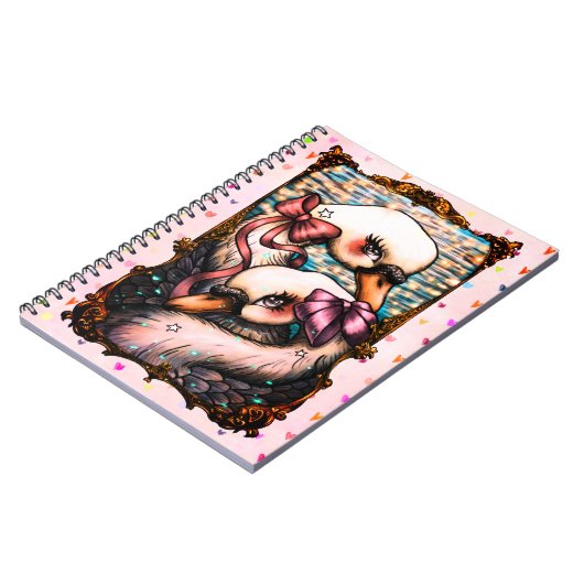 Schwanliebhaber Notizblock (Linke Seite)