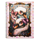 Schwanliebhaber Notizblock (Vorderseite)