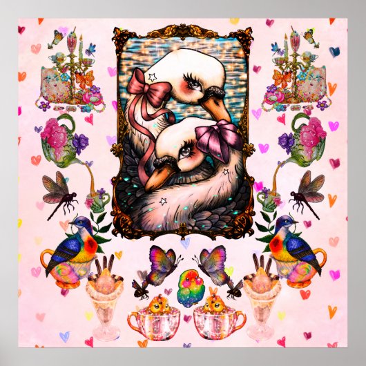 Schwanliebhaber Poster (Vorne)