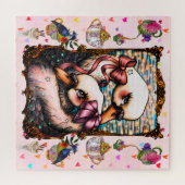 Schwanliebhaber Puzzle (Horizontal)