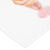 Schwanliebhaber Tischdecke (Schrägansicht)