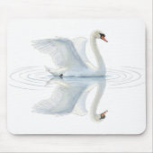 Schwanreflexion Mousepad (Vorne)