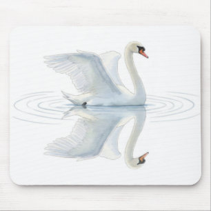 Schwanreflexion Mousepad
