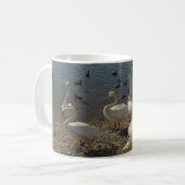 Schwanschale Kaffeetasse (Vorderseite Links)