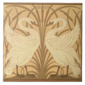 Schwantapetenentwurf Fliese (Vorderseite)